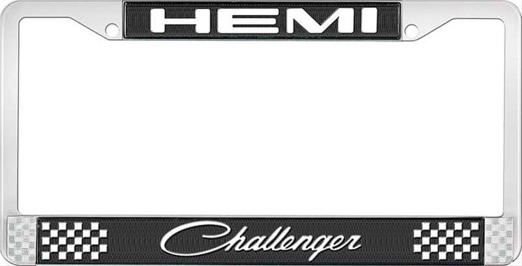 Hemi / Challenger License Plate Frame
