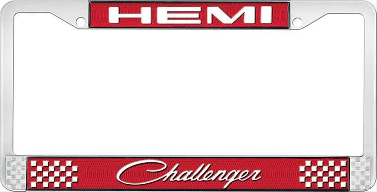 Hemi / Challenger License Plate Frame