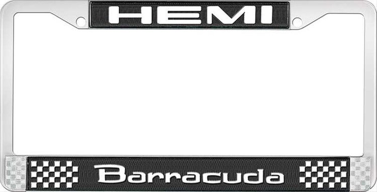 Hemi / Barracuda License Plate Frame