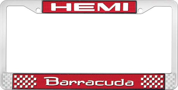 Hemi / Barracuda License Plate Frame
