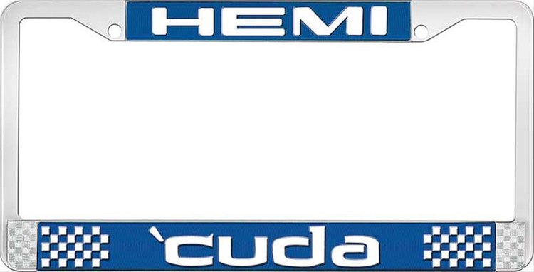 Hemi / Cuda License Plate Frame