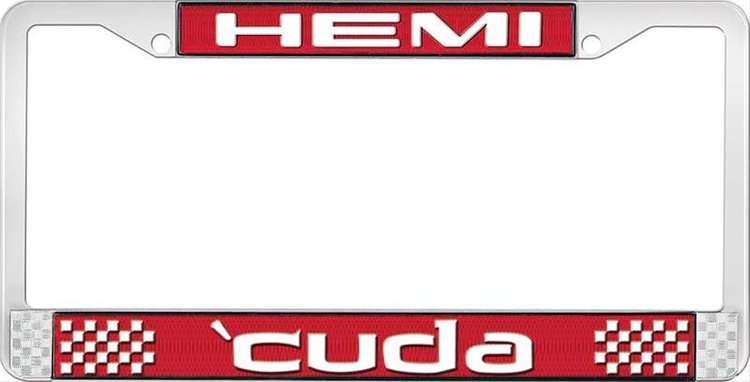 Hemi / Cuda License Plate Frame