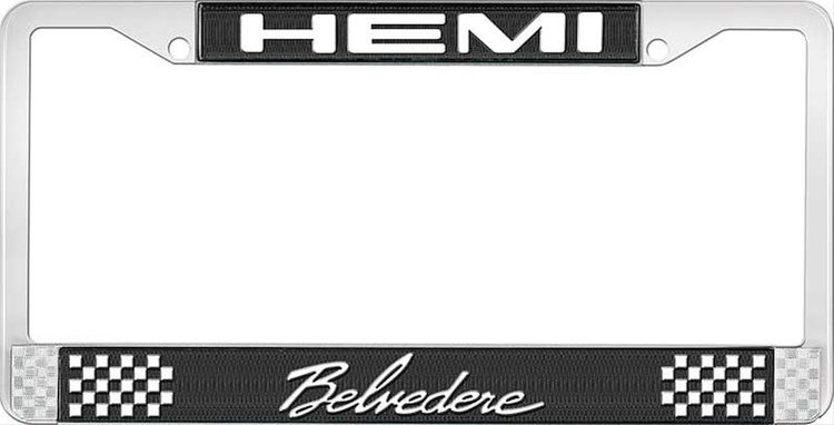 Hemi / Belvedere License Plate Frame