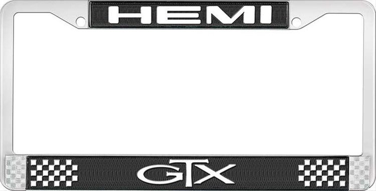 Hemi / GTX License Plate Frame