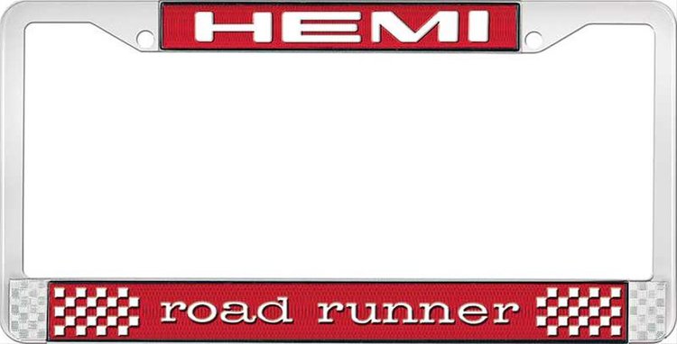 Hemi / Road Runner License Plate Frame