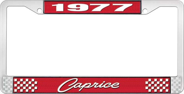 1977 Caprice Red And Chro