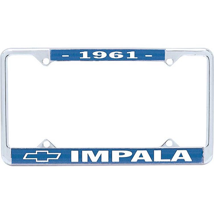 1961 Impala License Plate Frame