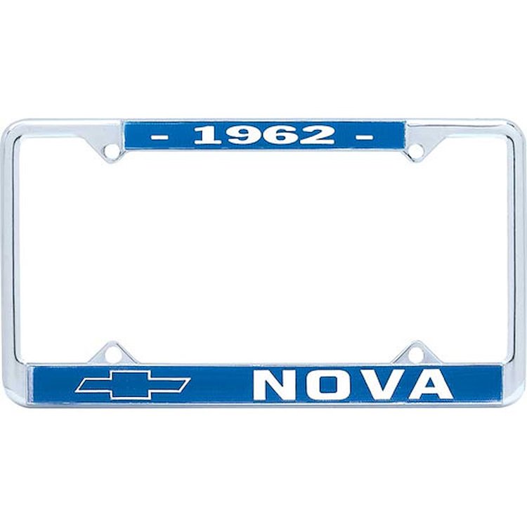 1962 Nova License Plate Frame
