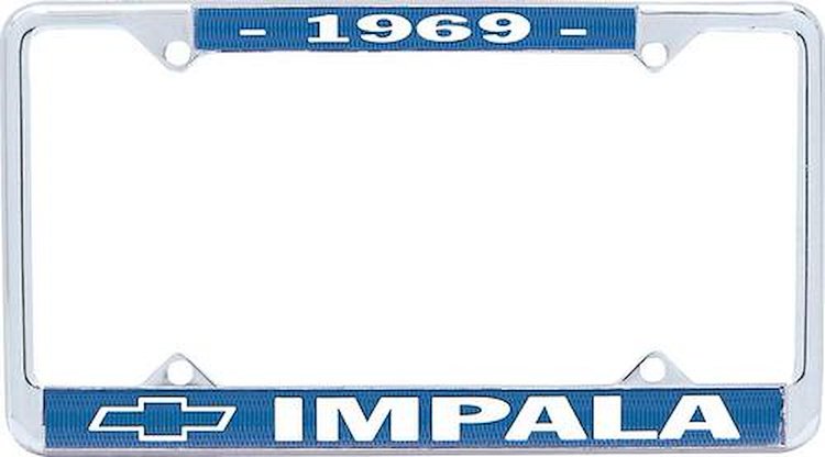 1969 Impala License Plate Frame