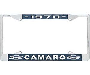 1970 Camaro License Plate Frame