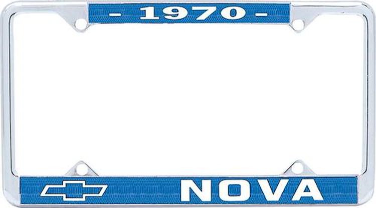 1970 Nova License Plate Frame