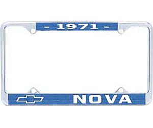 1971 Nova License Plate Frame