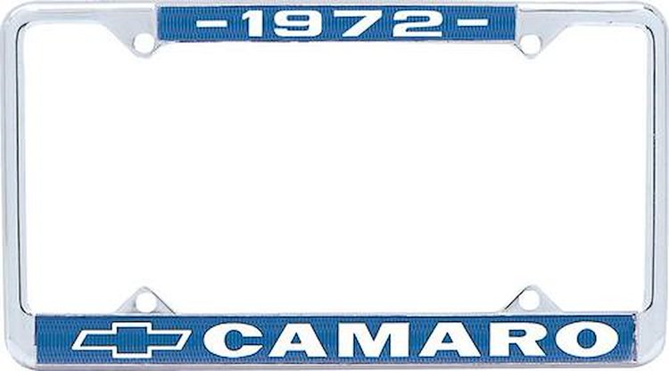 1972 Camaro License Plate Frame
