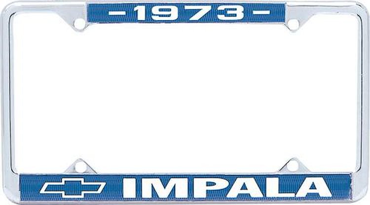 1973 Impala License Plate Frame