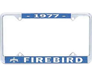 1977 Firebird License Plate Frame