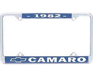 1982 Camaro License Plate Frame