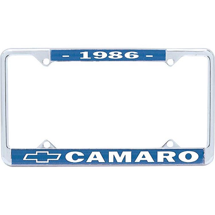 1986 Camaro License Plate Frame