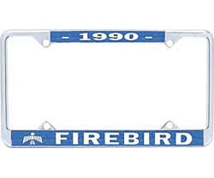 1990 Firebird License Plate Frame