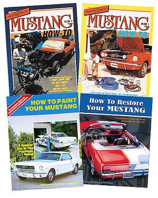 LS1 How-To-Restore Your Mustang Library, 4 Book Set