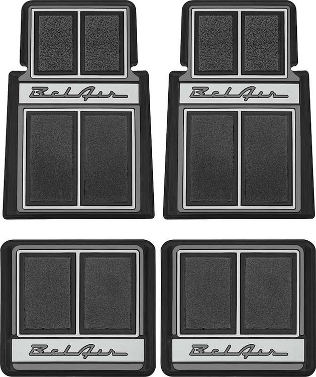 M55101 Floor Mat Set for 1955-57 Chevy Bel Air