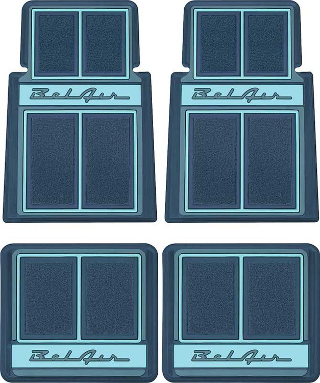 M55103 Floor Mat Set for 1955-57 Chevy Bel Air