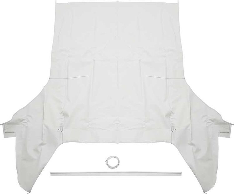 MA155001 1963-64 Dodge Dart GT; Convertible Top; Pinpoint; White