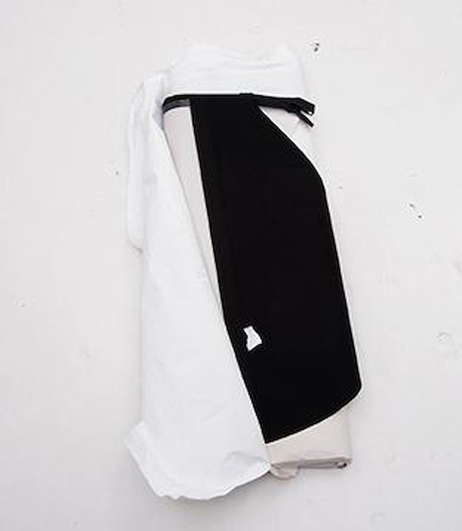 MA156201 1965-66 Plymouth Valiant; Convertible Rear Window; Plastic Curtain; Pinpoint Vinyl; White