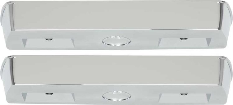 MA1603 Rear Arm Rest Base Set; 1967-72 Dart, Barracuda, Valiant, Duster; Pair; Chrome