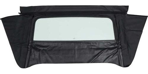 MA160902 1967-69 Dodge Dart; Tinted Glass Convertible Rear Window; Pinpoint Vinyl; Black