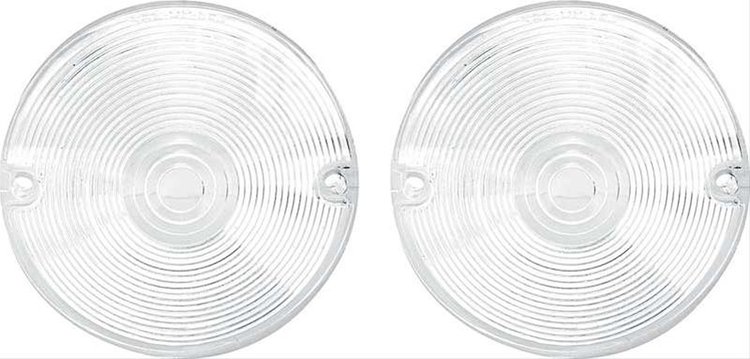 1968 DART PARK LAMP LENSES PAIR