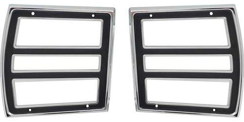 MA2088 Tail Lamp Bezels 1968 Dodge Dart; Pair