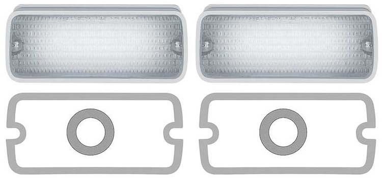 Park Lamp Lens Set 1973-1974 Dodge Dart