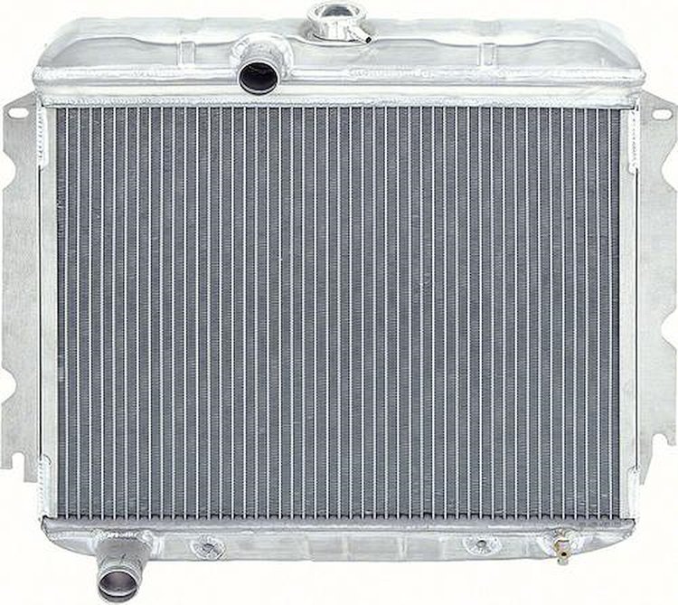 MA2235A Radiator 1965 Plymouth Barracuda 273Ci V8 With Automatic Trans 2 Row Aluminum Desert Cooler