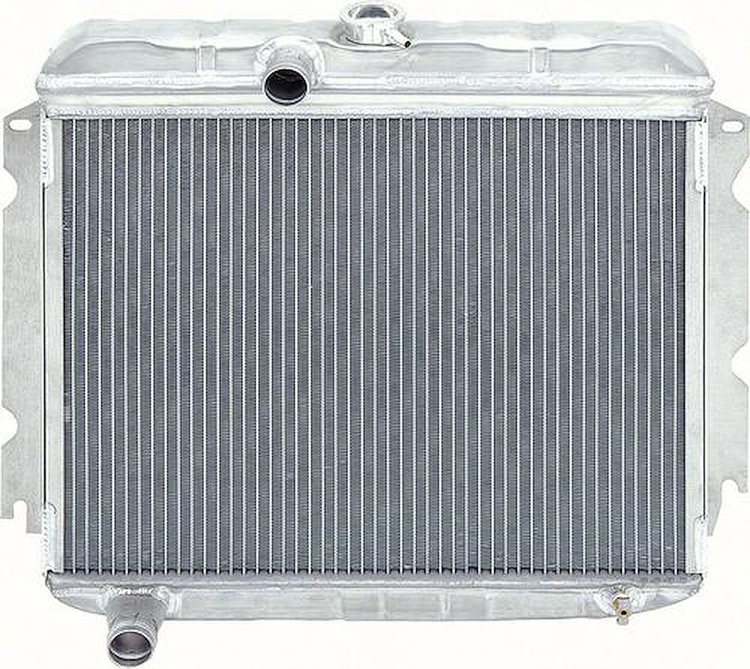 MA2235S Radiator 1965 Plymouth Barracuda 273Ci V8 With Standard Trans 2 Row Aluminum Desert Cooler