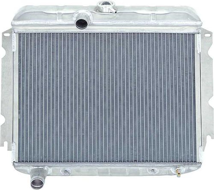 MA2236A Radiator 1967-69 Mopar A-Body 273, 318, 340 V8 With Automatic Trans 2 Row Aluminum Desert Cooler