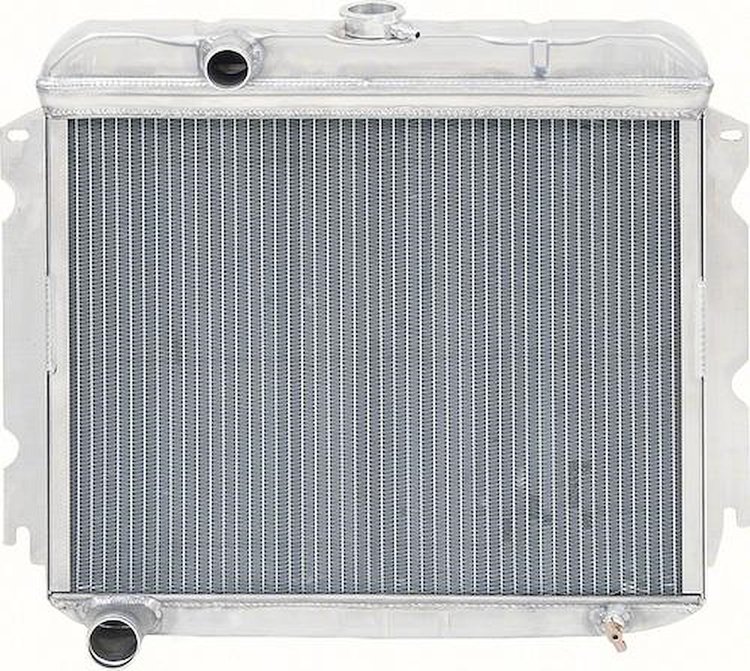 MA2237S Radiator 1967-69 Mopar A-Body 383ci V8 With Standard Trans 2 Row Aluminum Desert Cooler