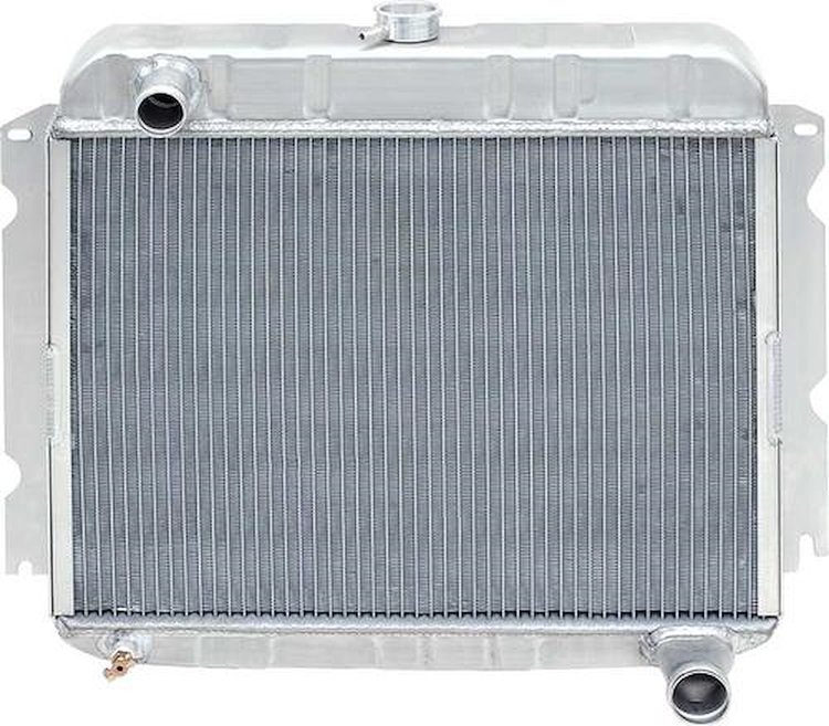 MA2238S Radiator 1970-72 Mopar A-Body 318Ci, 340Ci V8 With Standard Trans 2 Row Aluminum Desert Cooler