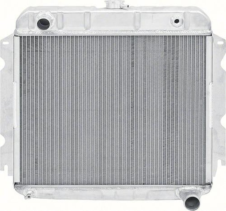 MA2239S Radiator 1973 Mopar A-Body 318Ci, 340Ci V8 With Standard Trans 2 Row Aluminum Desert Cooler