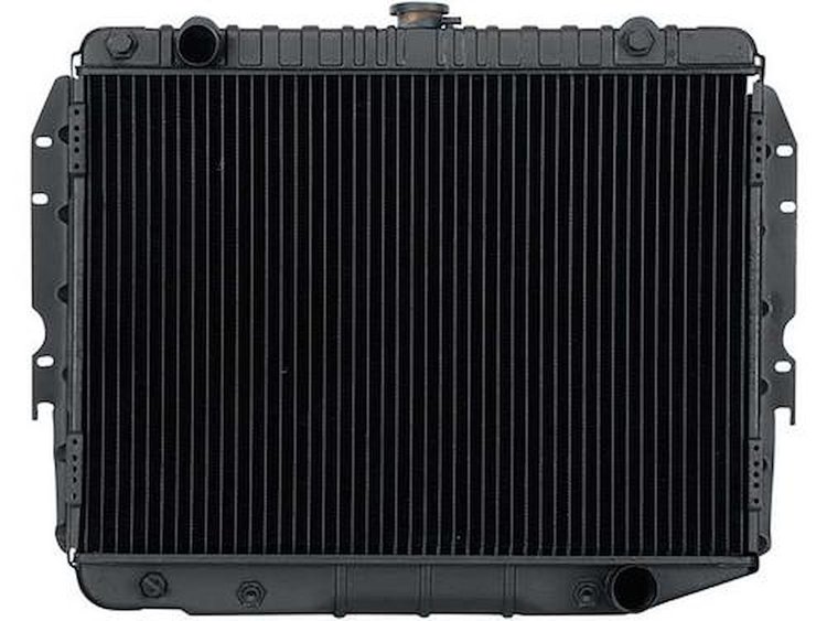 MA2250A Replacement Radiator 1973 Mopar A-Body With 6 Cylinder And Automatic Trans 3 Row
