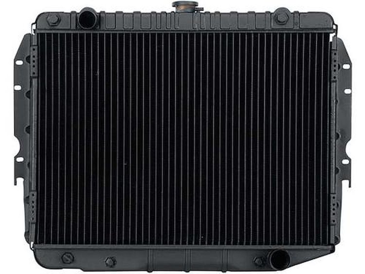 MA2252S Replacement Radiator 1973-76 Mopar A-Body V8 With Standard Trans 3 Row