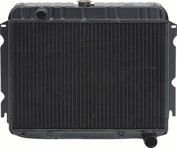 MA2262A Replacement Radiator 1973 Mopar A-Body With 6 Cylinder And Automatic Trans 4 Row