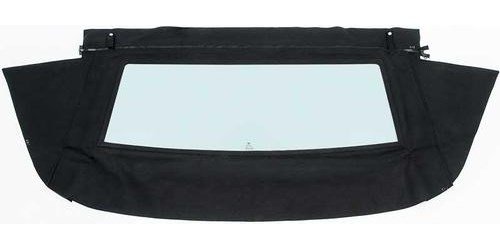 MA245402 1967-69 Plymouth Barracuda; Convertible Rear Window; Tinted Glass; Pinpoint Vinyl; Black