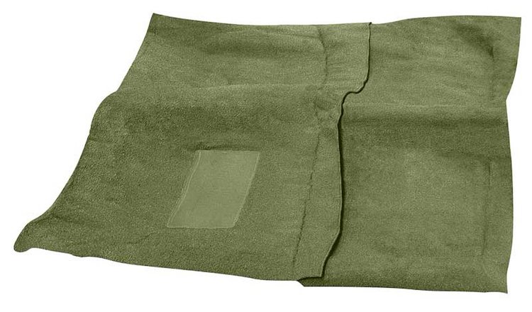 MA507514 Loop Carpet Set 1964 Barracuda; 4 Speed; Complete; 9-Piece Set; Moss Green