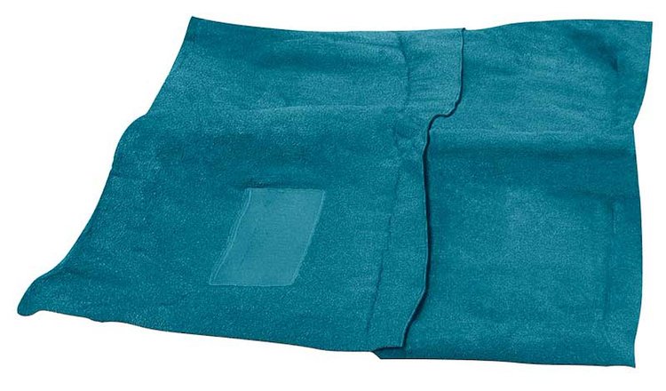 MA510505 Complete 9-Piece Aqua Loop Carpet Set 1964-66 Barracuda With Auto Trans
