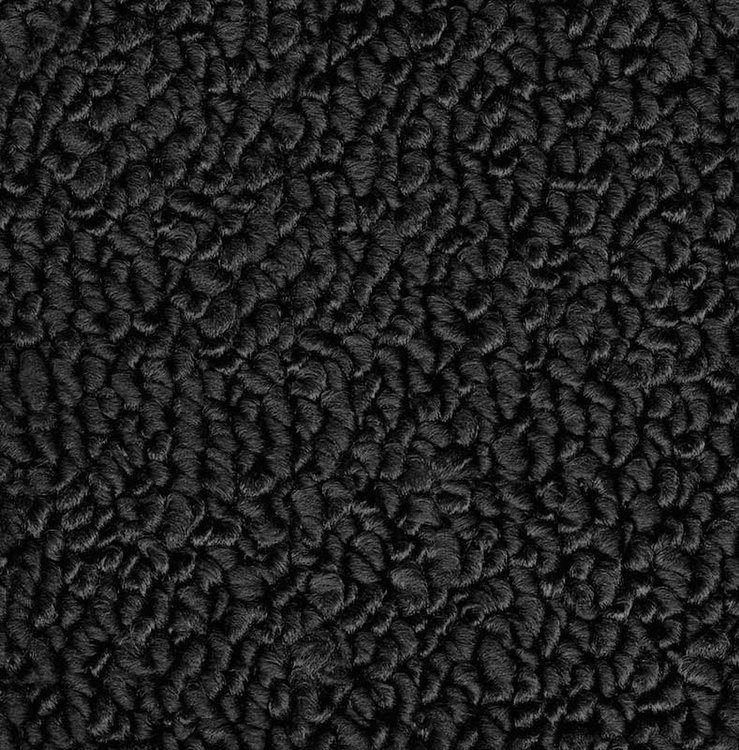 MA516501 Complete 7-Piece Black Loop Carpet Set 1967-69 Barracuda Fastback Auto Trans