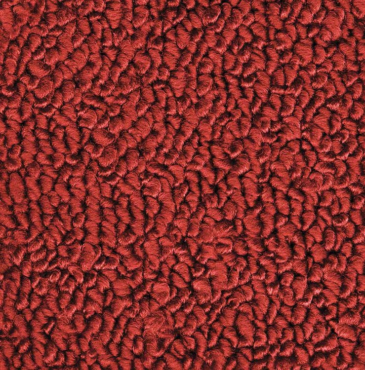MA516502 Loop Carpet Set 1967-69 Barracuda Auto Trans Complete 7-Piece Red