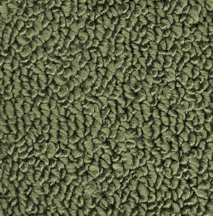 MA516514 Loop Carpet Set 1967-68 Barracuda Auto Trans Complete 7-Piece Moss Green