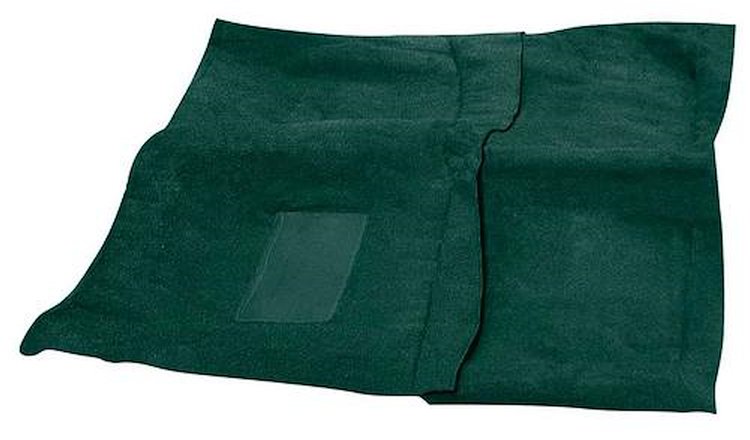 MA537508 Loop Carpet 1971-73 Plymouth Duster, 1973 Dodge Dart Sport 2-Door With Auto Trans Dark Green