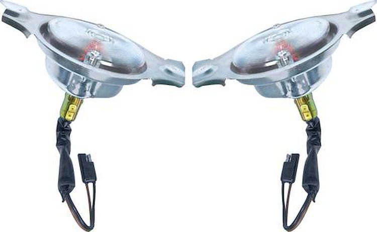 MA8172 Park Lamp Assemblies-1968 Dodge Dart; Pair