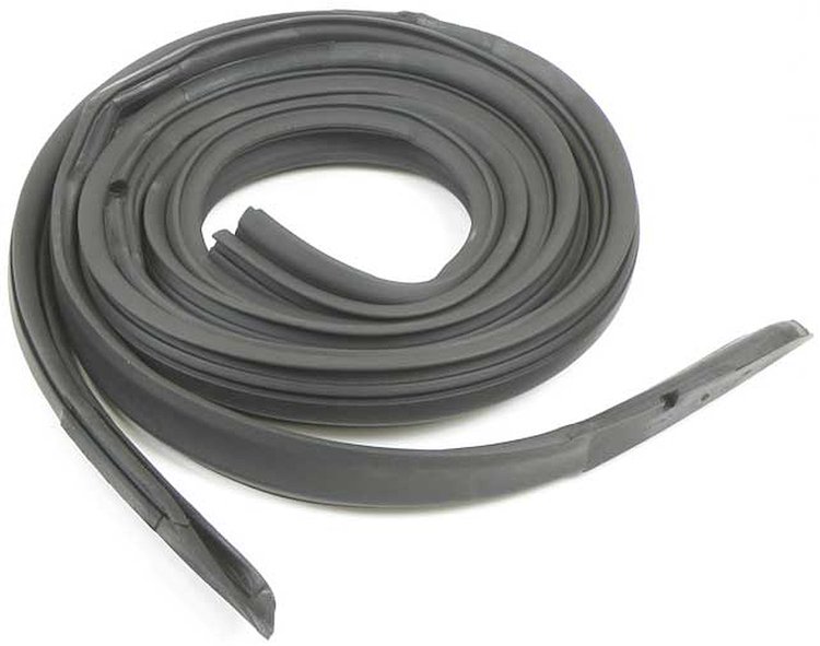MA9826 Roof Rail Weatherstrip-1967-72 Dart, Barracuda, Valiant, Scamp; 2 Door Hardtop; Pair